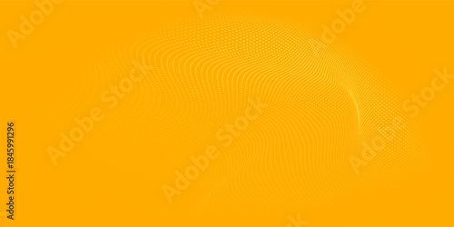 Design yellow orange halftone pattern. Retro comic gradient background. Square pixilated dot cartoon texture. Pop art faded gradient pattern.