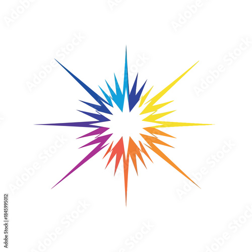 Colorful Starburst