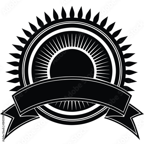 Detailed 3D render of a shiny golden circle, conveying luxury, success, and perfection, perfect for awards or premium graphics.