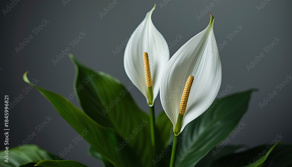 Obraz premium white lily flower