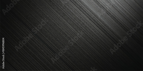Dark metal texture seamless carbon fiber pattern with striped gray and black lines backdrop design