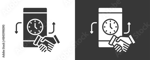 Sla Icon Set Vector Collection Isolated In Black And White