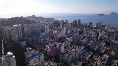 Beautiful Rio de Janeiro from sky Brazil