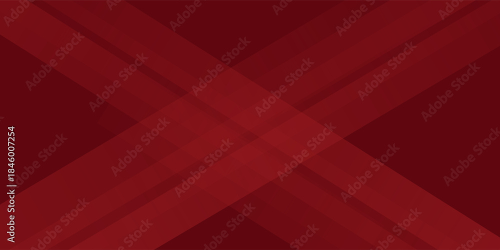 Fototapeta premium Abstract red geometric background. Creative illustration for poster, web, landing, page, cover. eps 10