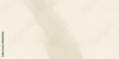 Retro beige halftone paper texture. Vintage craft ecru wallpaper with speckles, flecks, particles. Light cream grunge grain overlay background. Dirty dotted and specked canvas backdrop. Vector