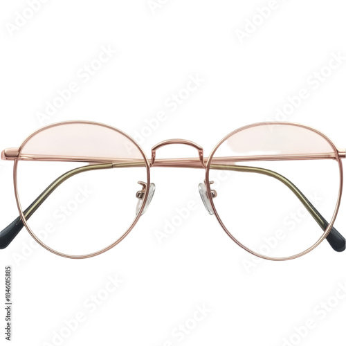 Stylish Square Women Glasses Frame with Spring Hinges. on wight background 