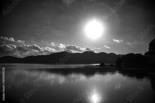 奄美大島。穏やかな入江の朝。