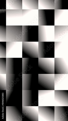 abstract geometric pattern with squares and gradients