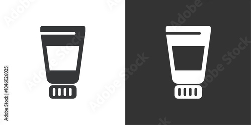 Ointment icon. Solid glyph series icon