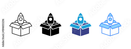 New Product icon set multiple style collection