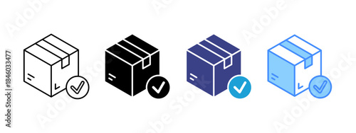 Validation icon set multiple style collection