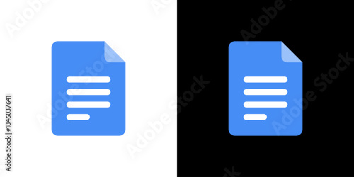 書類・ドキュメントのカラーアイコン