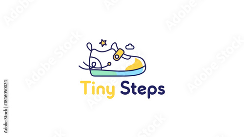Creative Illustrations of Tiny Steps in a Playful Environment for Children Learning to Walk