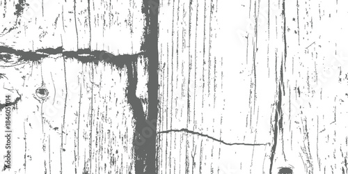 Distressed grunge gray wood texture vector overlay background graphic resource
