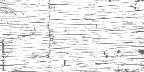 Vector Grayscale Wood Grain Texture Grunge Overlay Background Old Timber Distress Scratch Pattern
