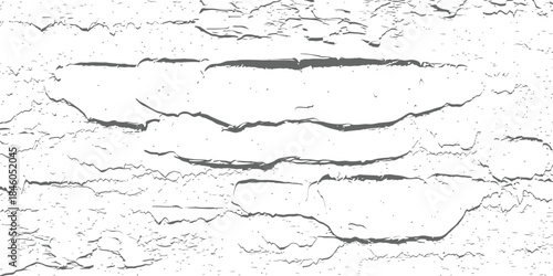 Abstract Vector Grunge Texture Peeling Paint Effect Distressed Overlay Background Monochrome