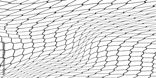 Mesh texture for fishing nets. Grunge pattern for sportswear or soccer goal, volleyball net, basketball hoop, hockey, athletics.