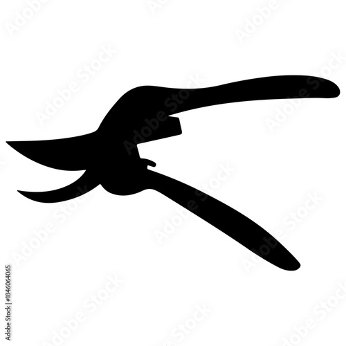 Hand Tool Silhouette – Pliers for Precision Work