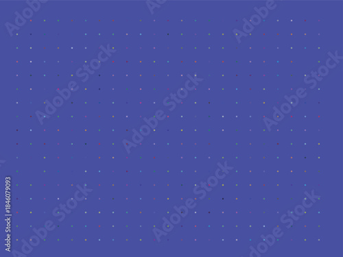 An abstract, yet intriguing, digital representation of a matrix, rendered in a calming shade of indigo. The design evokes a sense of order and structure.