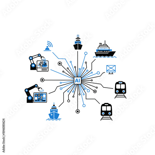 Artificial Intelligence Transportation Network