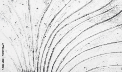 White stucco wall texture featuring subtle curved lines and natural surface imperfections. Minimal and abstract backgrounds.