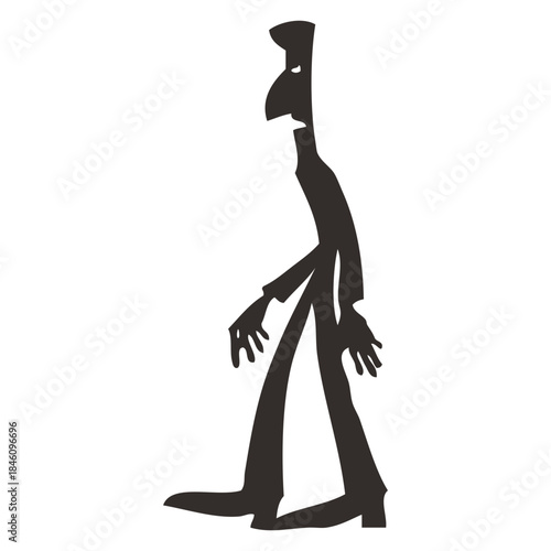 Mysterious Walking Man