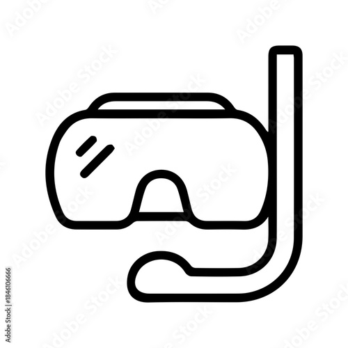 Snorkel Mask and Tube