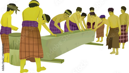 Traditional Community Boat Building