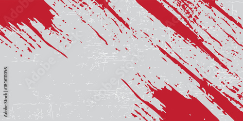 straight red ink vector lines pack. bloody color long and round hand drawn brushstroke text highlights, frames, circles. asian calligraphy brushstroke set.eps.10.