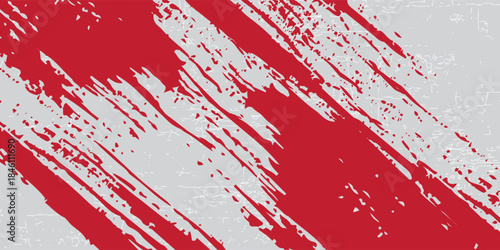 straight red ink vector lines pack. bloody color long and round hand drawn brushstroke text highlights, frames, circles. asian calligraphy brushstroke set.eps.10.
