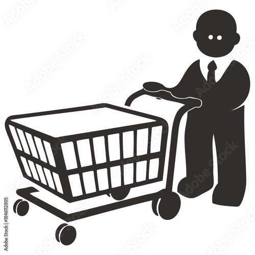 Shopping Customer Icon