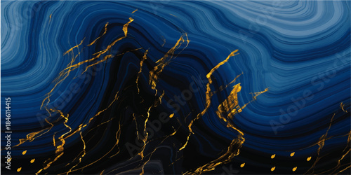 blue marvel background. blue sky with clouds. A vibrant nature wallpaper featuring a light blue sky with clouds reflected in the dark ocean water texture creates an artistic design of waves and energy