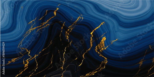 blue marvel background. blue sky with clouds. A vibrant nature wallpaper featuring a light blue sky with clouds reflected in the dark ocean water texture creates an artistic design of waves and energy