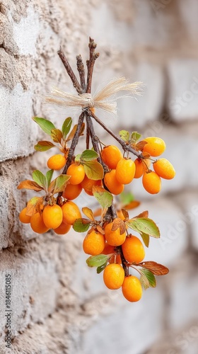 A Vibrant Display of Kumquats Symbolizing Luck and Prosperity for New Year Celebrations