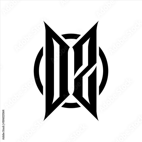 DZ Monogram logo on white background