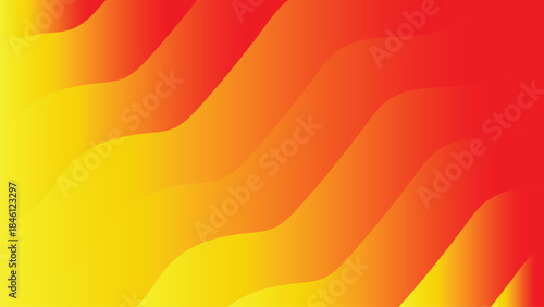 Abstract Colorful Flowing Wave Gradient Background Vector. Modern abstract background vector featuring smooth flowing wave shapes and layered gradient colors.