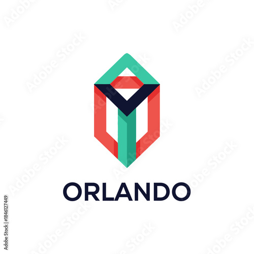 Abstract symbol crafted with clean lines, representing a conceptual approach to modern brand design elements with a forward-thinking visual