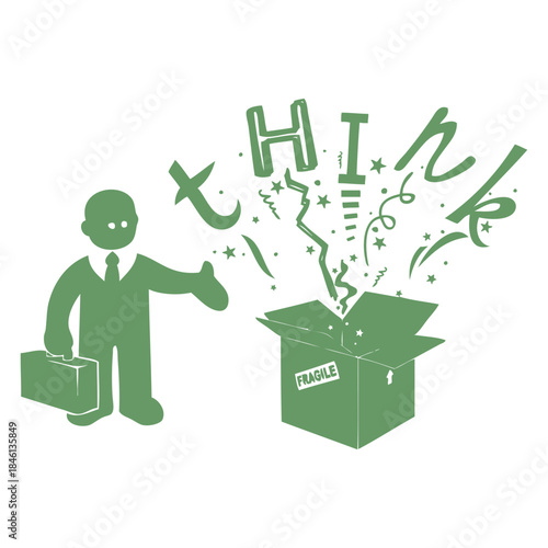 Letter S Chat Bubble Icon