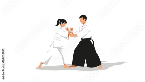 Martial Arts Training for Kids and Adults in a Dojo Setting