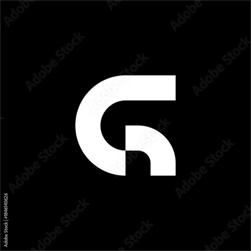 A modern, sophisticated Letter G design with a dynamic, stylized cut. Suits a graphic design studio or digital agency focused on vision and great work.