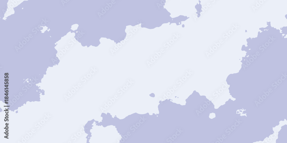 Fototapeta premium Abstract Light Periwinkle and Pale Lavender Blob Background Pattern Minimalist Organic Shapes Vector Illustration