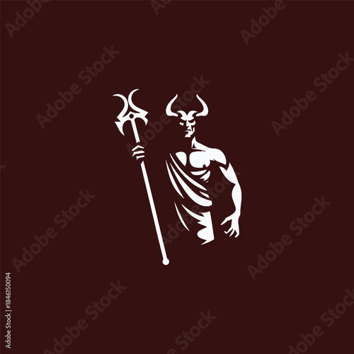 Hades God of the Underworld Logo