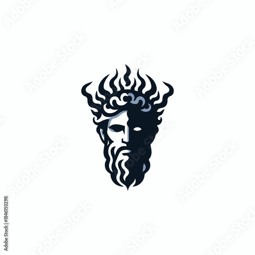 Hades God of the Underworld Logo