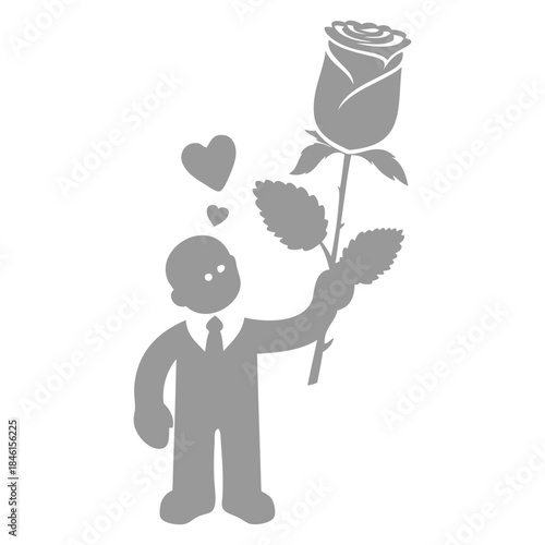 Romantic Rose Gesture