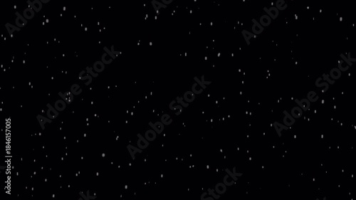 Peaceful Night Snow 4K — Slow and soft snowflakes descending in the dark, adding calmness and charm to your cinematic winter visuals.
