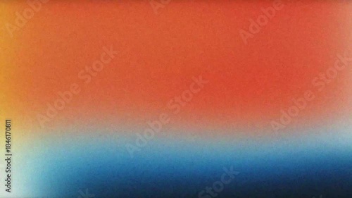 Abstract Blurred noise texture Soft orange yellow Gradient Cycle Slow smooth blurred wavy motion background Loop