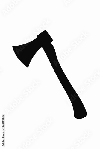 axe isolated on white background