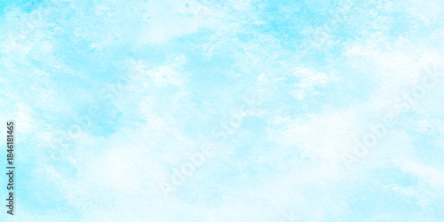 Soft blue and white cloudy sky texture a serene atmospheric background