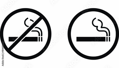 Vector Line Art Christmas and Winter Holiday Icon Collection | Outline Set of Festive Decorations Tree, Snowflakes, Santa Hat, Gift, Candy Cane, Bell