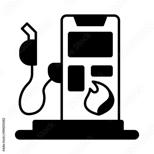 Gasoline pump icon
